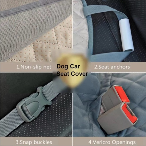 ⬇️TEMPORARY PRICE DROP⬇️ Gray Dog Car Seat Cover - Unknown Brand - Picture 8 of 8